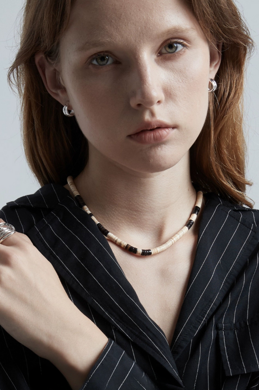 フルシェルチョーカーネックレス B4226