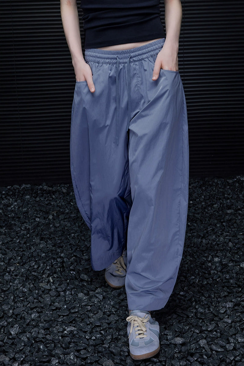 ブルーストレイトワイドレイジースタイルパンツ B3945