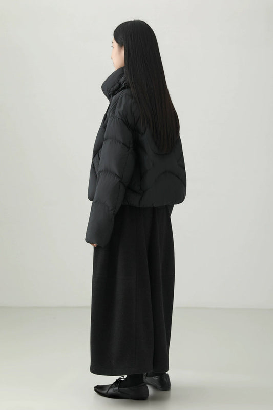 Six-Sweat 寬版七分褲 B4522