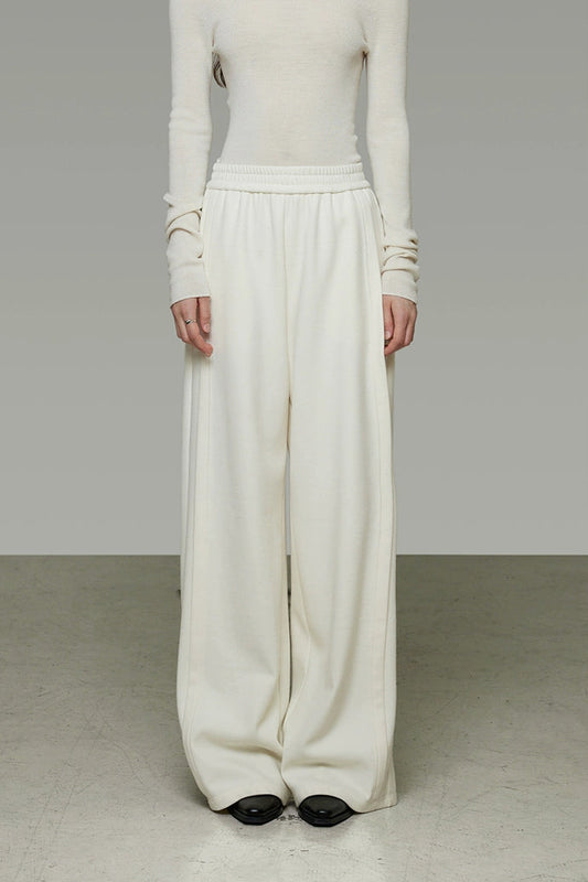 エラスティックウエストバーサタイルワイドパンツ B4487