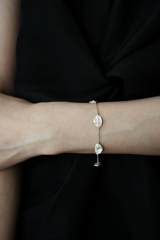 S925 Vintage Woven Niche Bracelet B4150