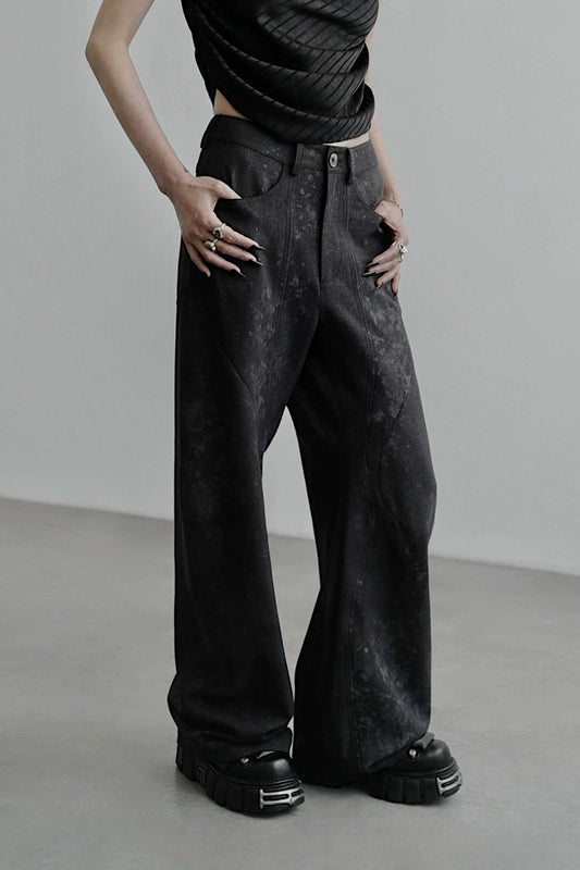 プリントスペシャルワイドパンツ B4250