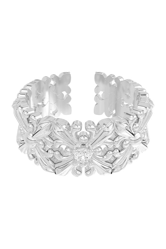 オリジナルアイリスフルサークルオープンリング B3585