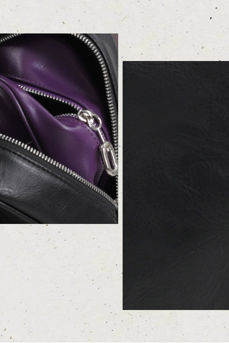 レザーボーリングボストンバッグ B4411