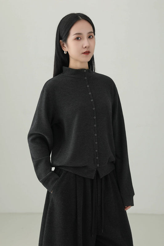 天絲雙面針織衫 B4523