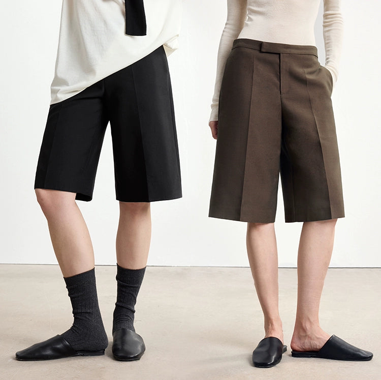 Retro All-Match Straight Shorts B4332