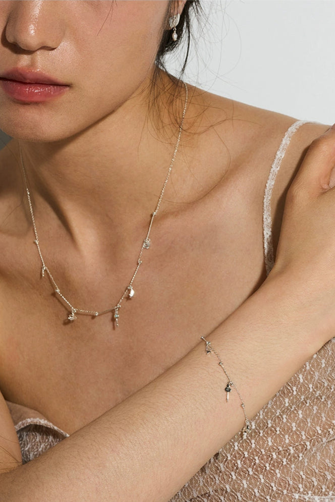 S925スウィートドリームスフラグメントネックレス B4073