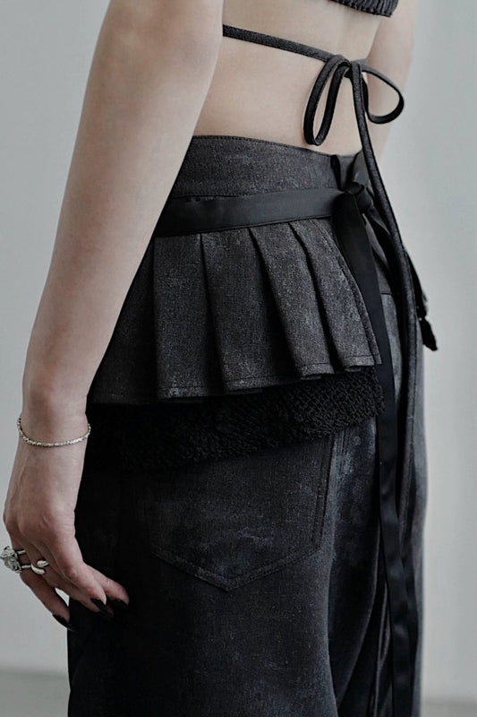 Pleated waist piece B4251