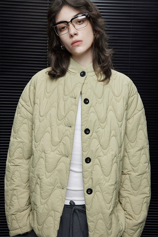 スタンドカラーショートダウンジャケット B3573