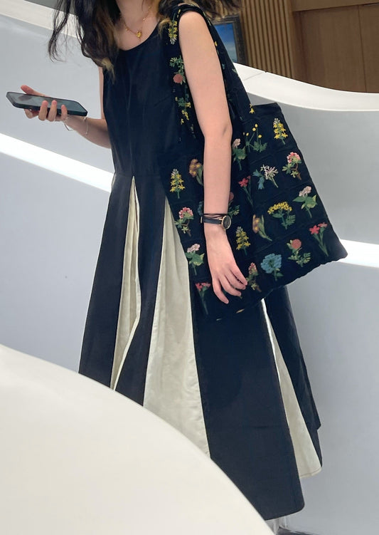 ヴィンテージフラワー刺繡ショルダーバッグ B3027