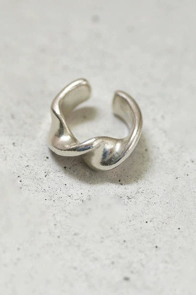 S925 不對稱兔子耳耳環和耳夾 B4497