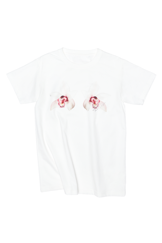 サマーバイブプリントルーズ半袖Tシャツ B3940