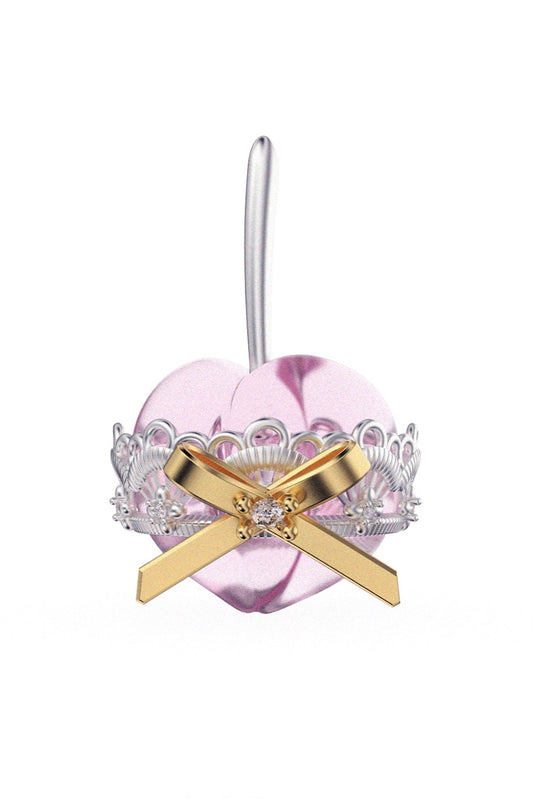 S925桃櫻桃檸檬甜蜜耳環(單一)B3924