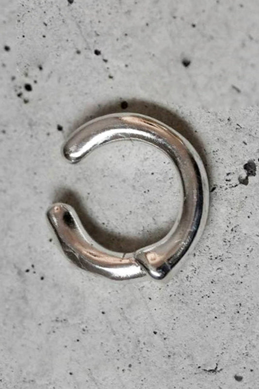 S925 不規則耳環和耳夾 B4037