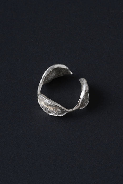 S925ヴィンテージウーブンハイエンドオープンリング B4151