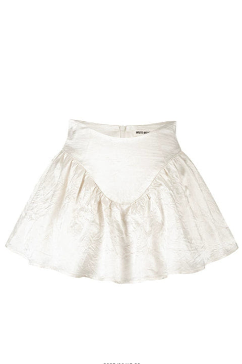 Black ecru bloomer skirt B4047