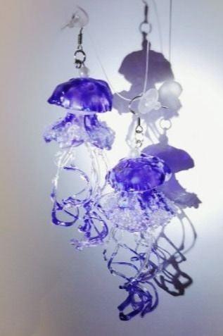 オリジナルクラゲロングピアス B1919