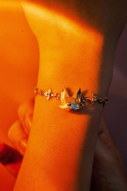 S925 Metal Fox Bracelet B3921