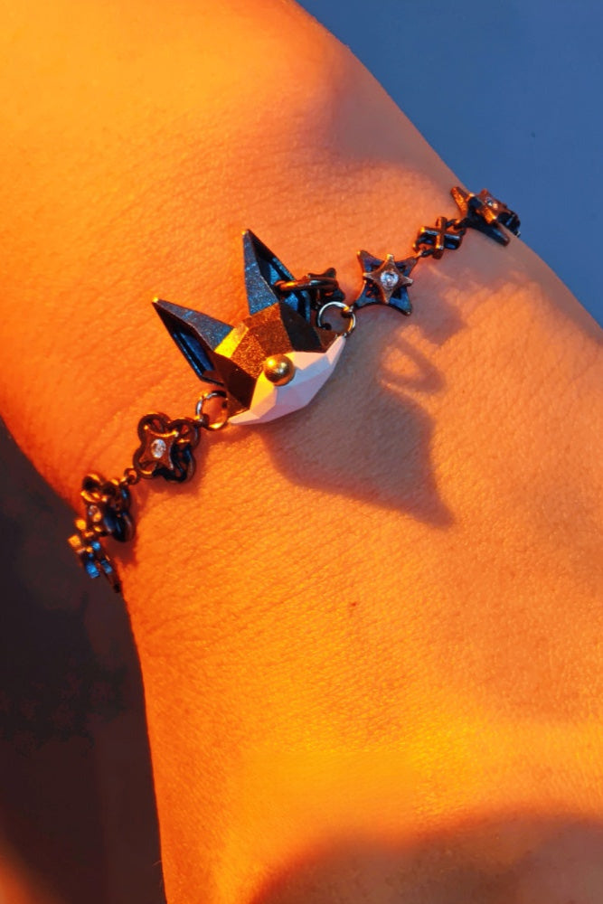 S925 Metal Fox Bracelet B3921