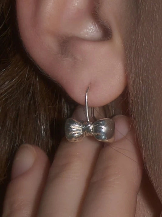 S925フルボウヴィンテージピアス B2433