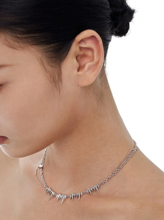 イレギュラークロージェムネックレス B2578