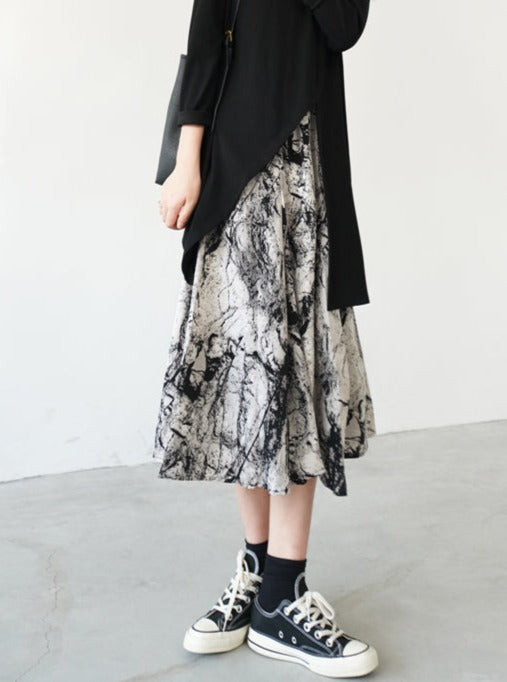 スプラッシュインクスイングスカート B1939