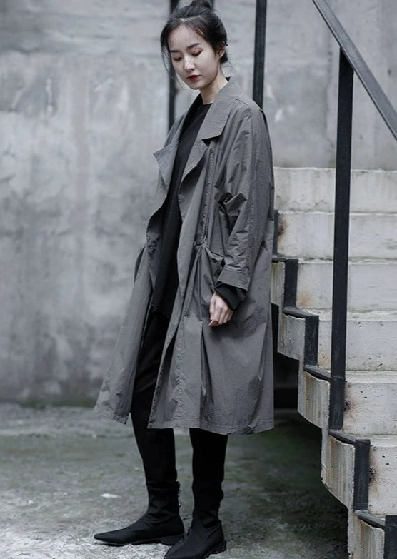 イレギュラーミドルレングスウインドブレーカー B2600