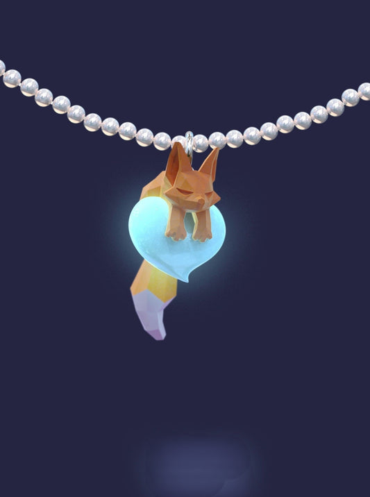I Love Little Fox Necklace B1700