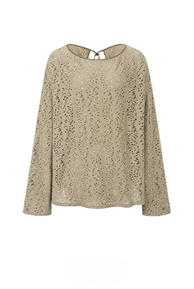 ホールロングスリーブトップス　B4259