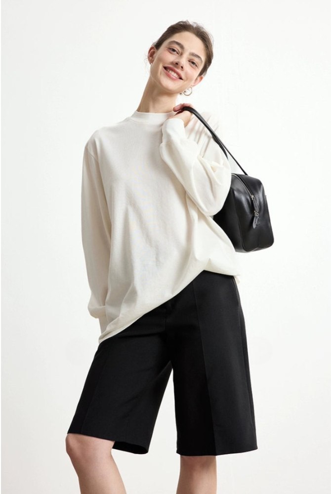 Retro All-Match Straight Shorts B4332