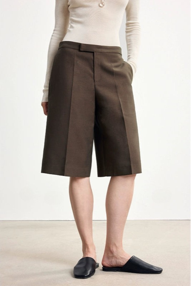 Retro All-Match Straight Shorts B4332