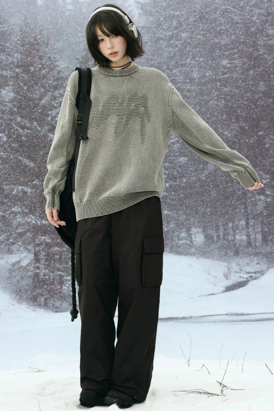 Outdoor Down Loose Pants B4428