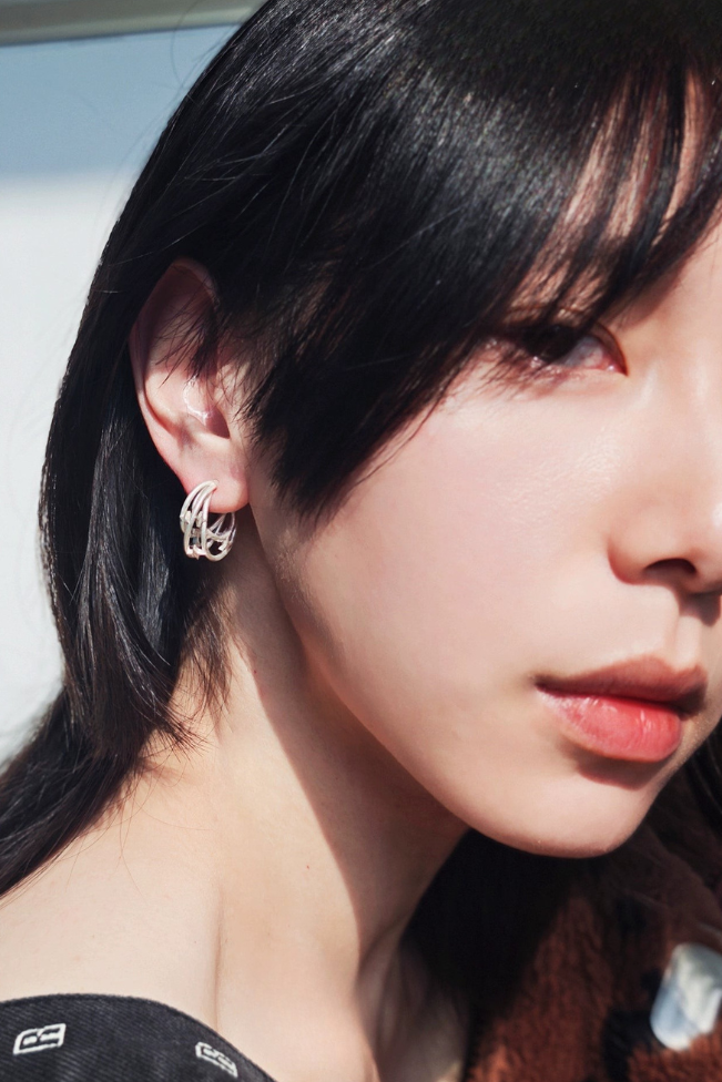 月光莫比烏斯之夢 S925 耳環 B4468