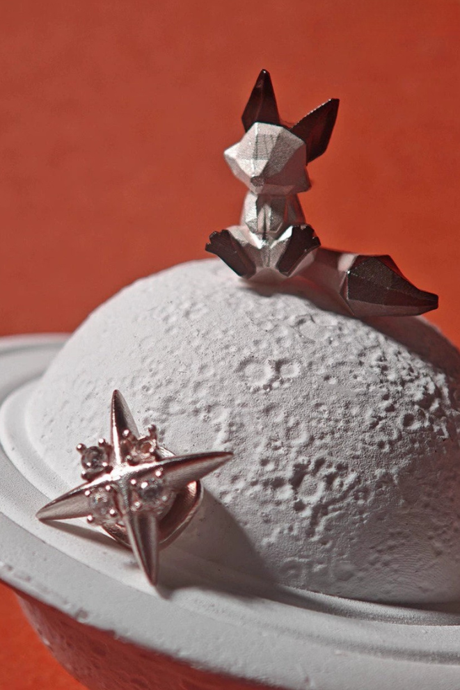 Little Fox Wagging Tail S925 Earrings B4471