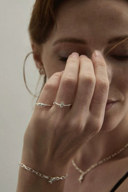 S925 獨特兔子戒指/兔子手鍊 B4498