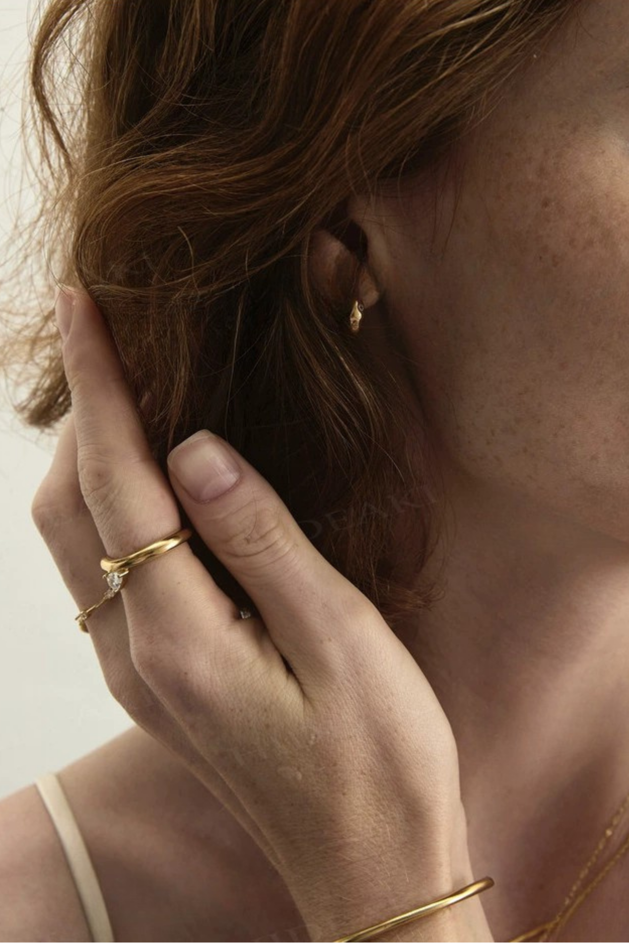 S925 簡約耳環與耳夾 B4499