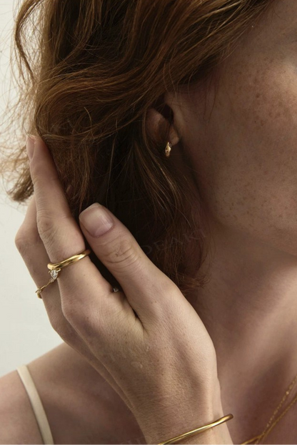 S925 簡約耳環與耳夾 B4499