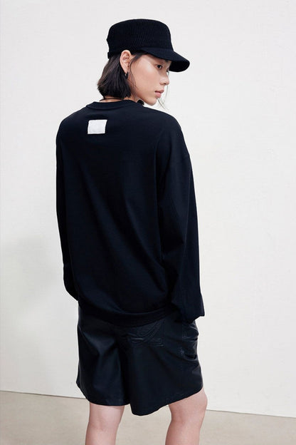 ドローコード2WAYシルエット長袖Tシャツ　B4987