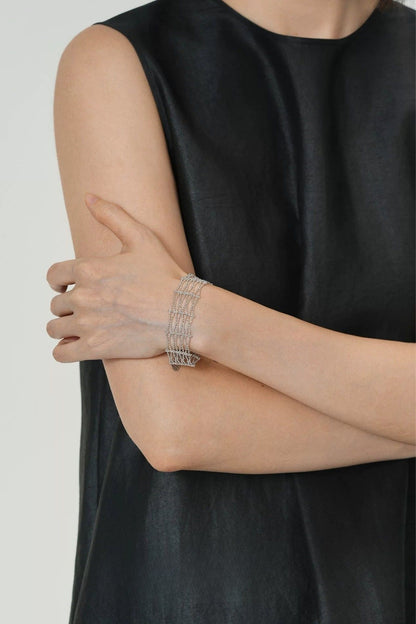 Wing Lace 寬版手鍊 B5013