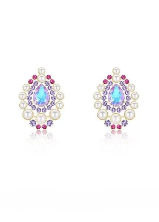 Baroque phantom pearl earrings B2207