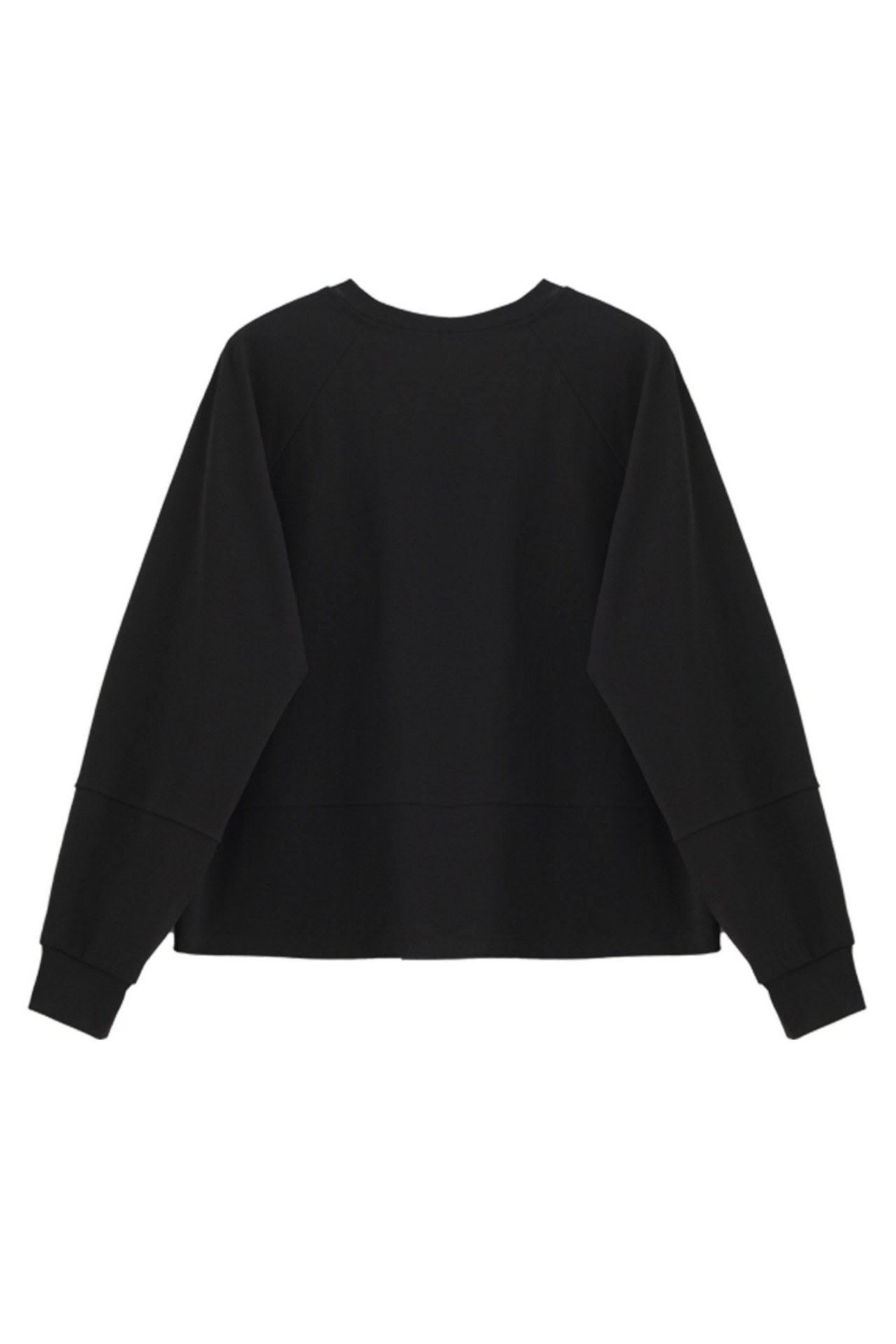 Cotton Stretch Minimal Loose Long Sleeve T-shirt B4727