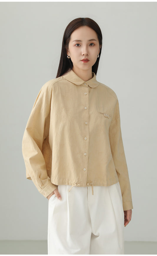 アーティス️ティックジャガードショートシャツ　B4706