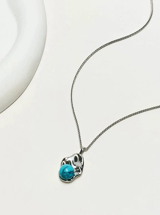 S925 Turquoise Necklace B2816