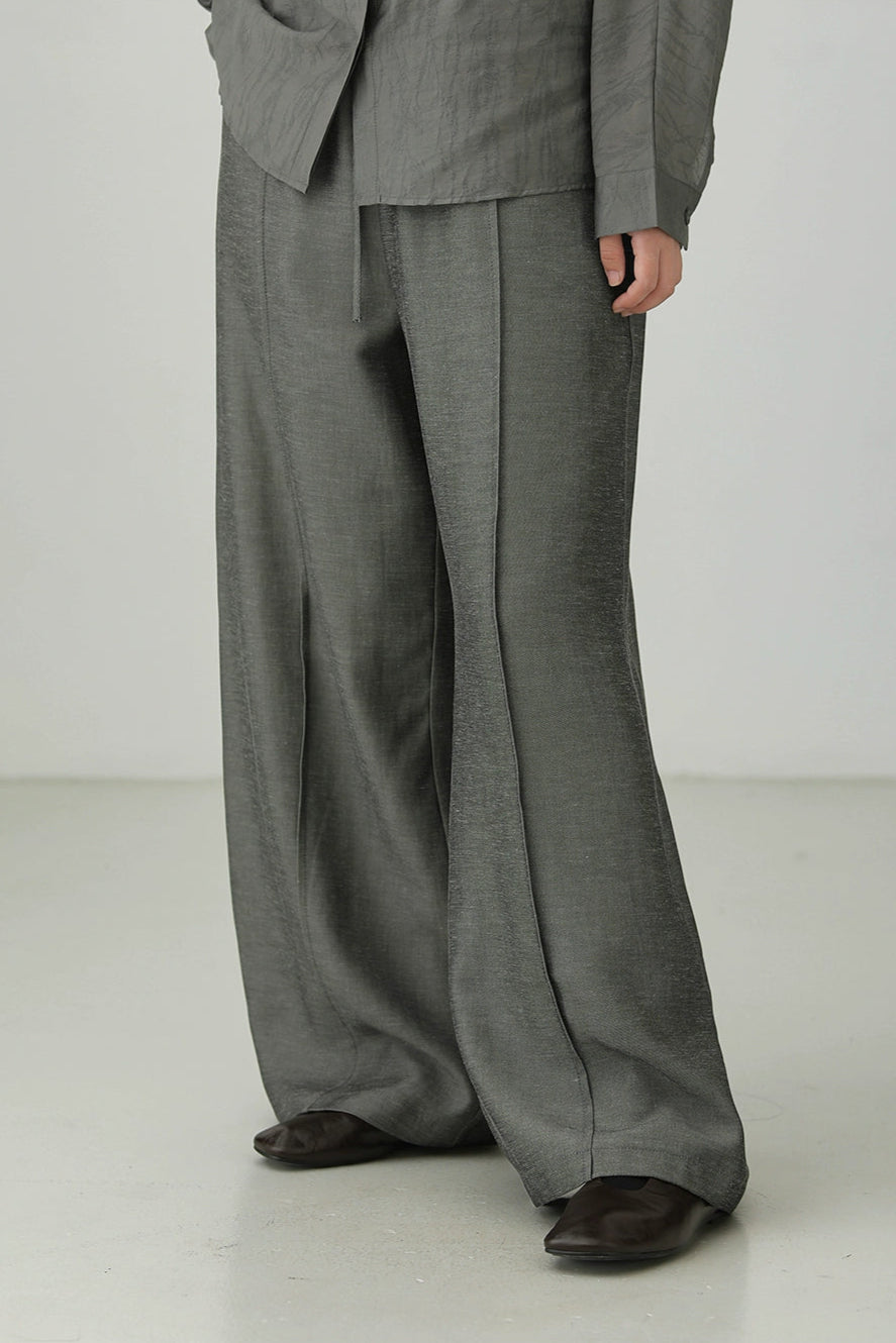 テンセルリネンワイドパンツ　B4266