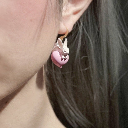 I love rabbit earrings B1699