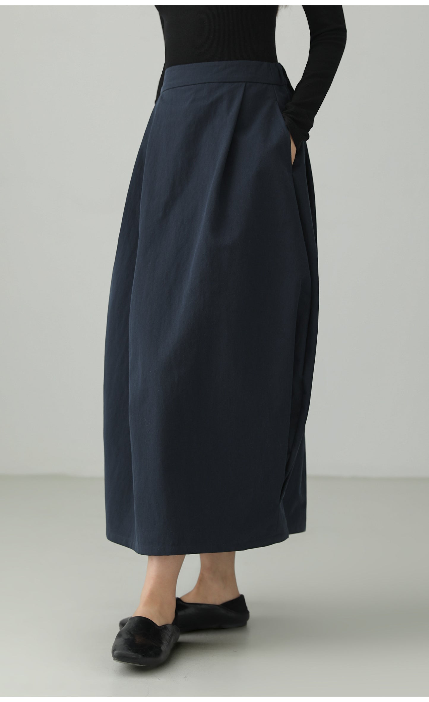 ブロケードコットンバブルスカートハイエンド　B4728