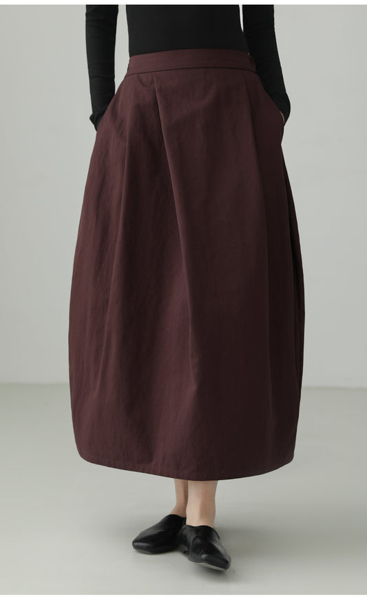 ブロケードコットンバブルスカートハイエンド　B4728