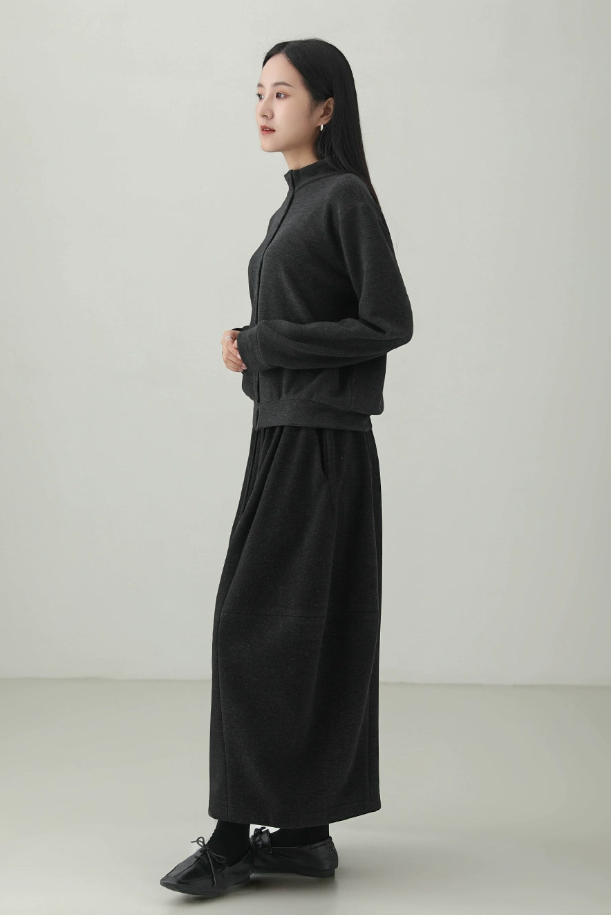 Six-Sweat 寬版七分褲 B4522