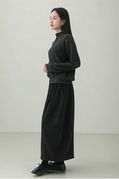 Six-Sweat 寬版七分褲 B4522