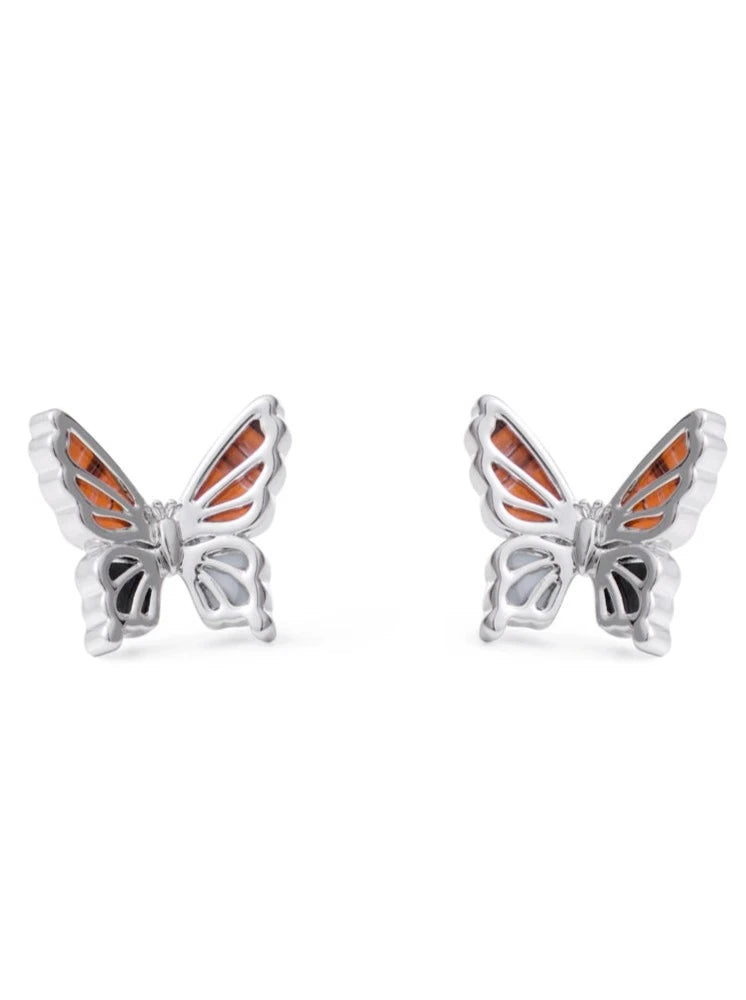Cocoon Splitting Butterfly Earrings B2850